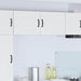 Oppvaskmaskin-panel Kalmar Hvit 50 x 31 x 40 cm Konstruert tre