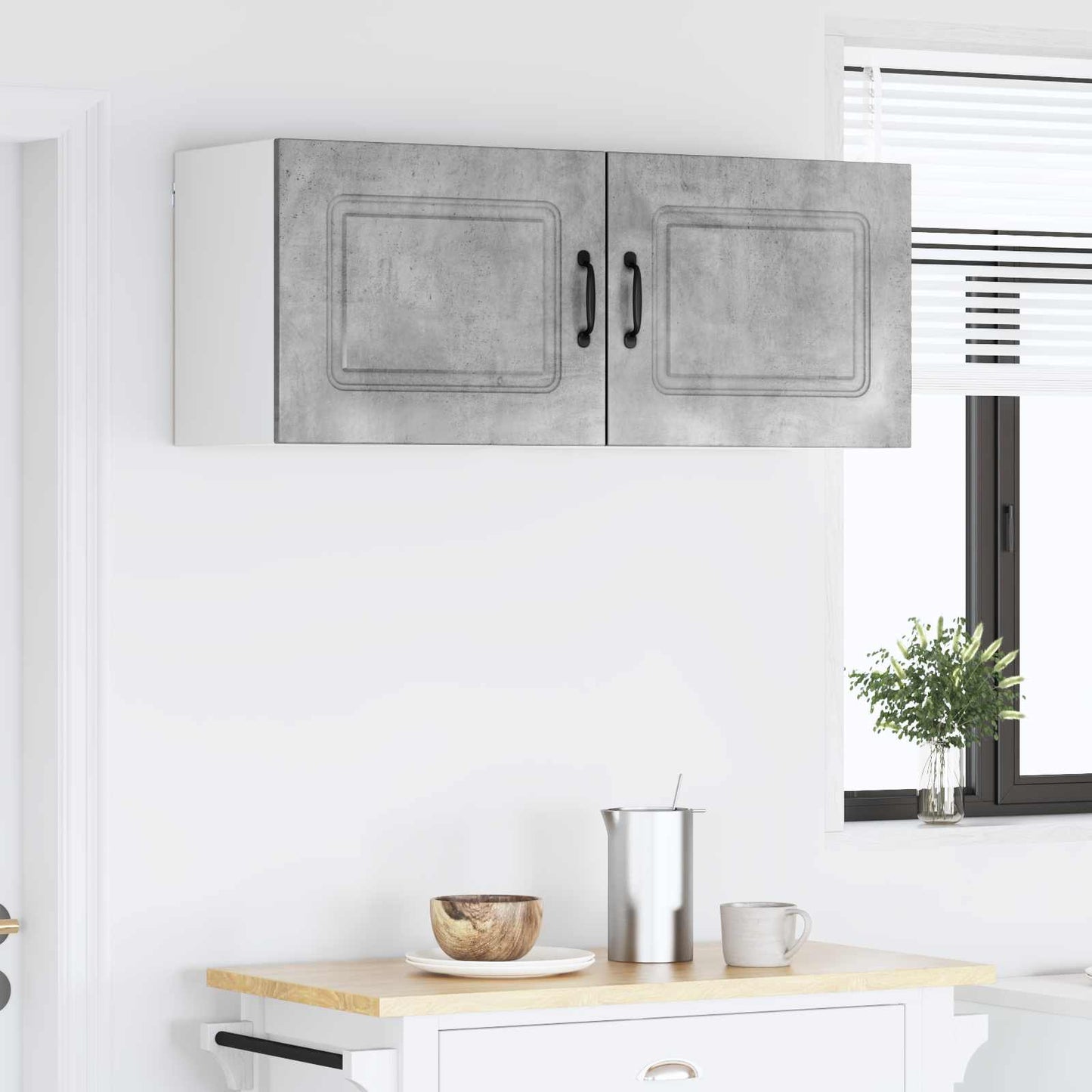 Oppvaskmaskin-panel Kalmar 2 pcs Betonggrå 50 x 31 x 40 cm