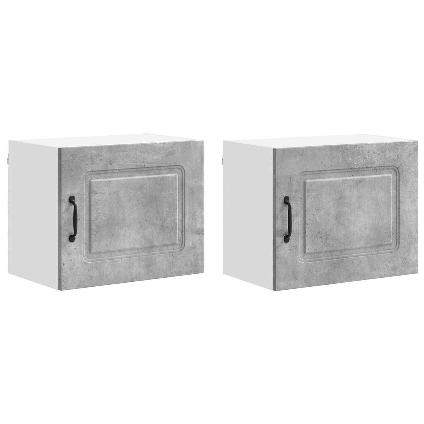 Oppvaskmaskin-panel Kalmar 2 pcs Betonggrå 50 x 31 x 40 cm