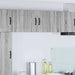 Oppvaskmaskin-panel Kalmar 2 pcs Grå Sonoma 50 x 31 x 40 cm
