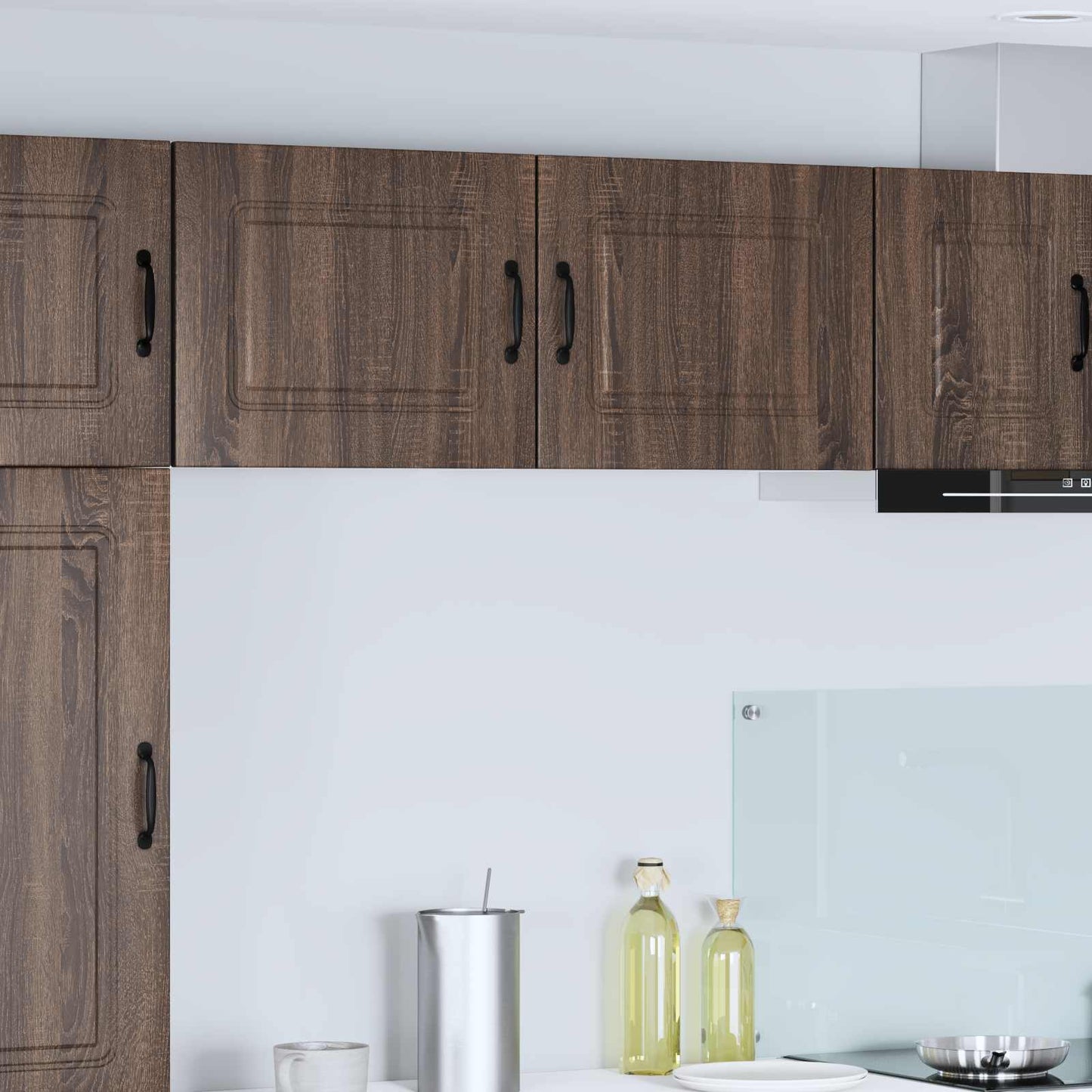 Oppvaskmaskin-panel Kalmar 2 pcs Brun Eik 50 x 31 x 40 cm