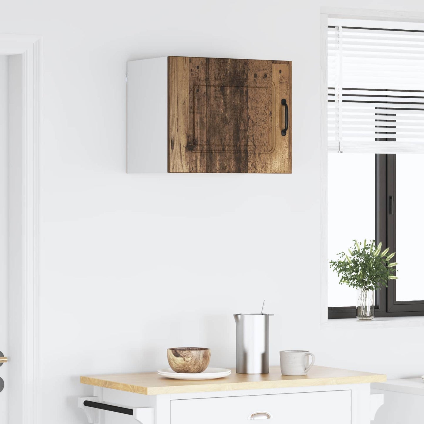 Oppvaskmaskin-panel Kalmar Gammelt tre 50 x 31 x 40 cm