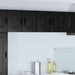 Oppvaskmaskin-panel Kalmar Svart 60 x 31 x 40 cm Konstruert tre