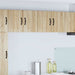 Oppvaskmaskin-panel Kalmar 2 pcs Sonoma eik 60 x 31 x 40 cm