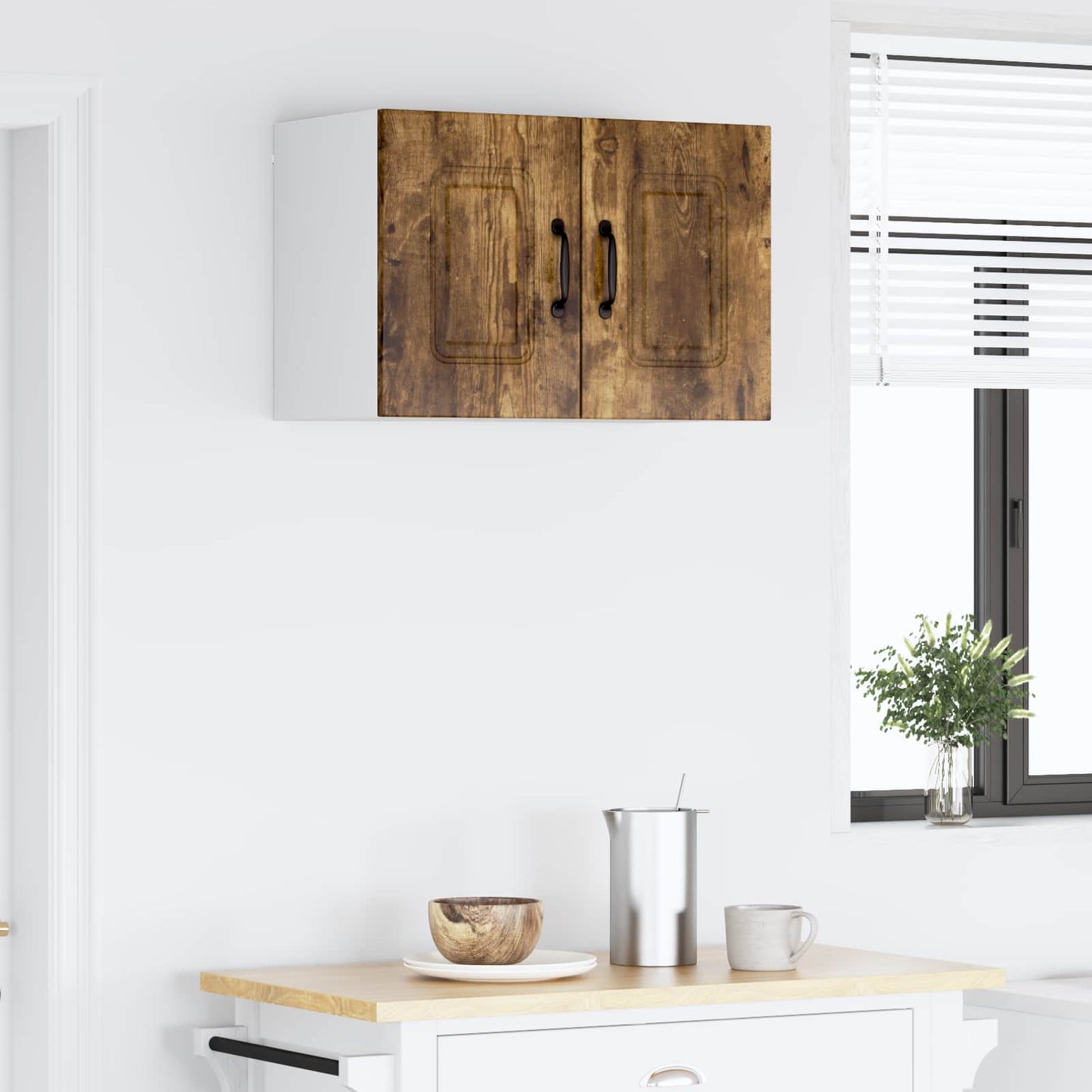 Oppvaskmaskin-panel Kalmar Røkt eik 60 x 31 x 40 cm