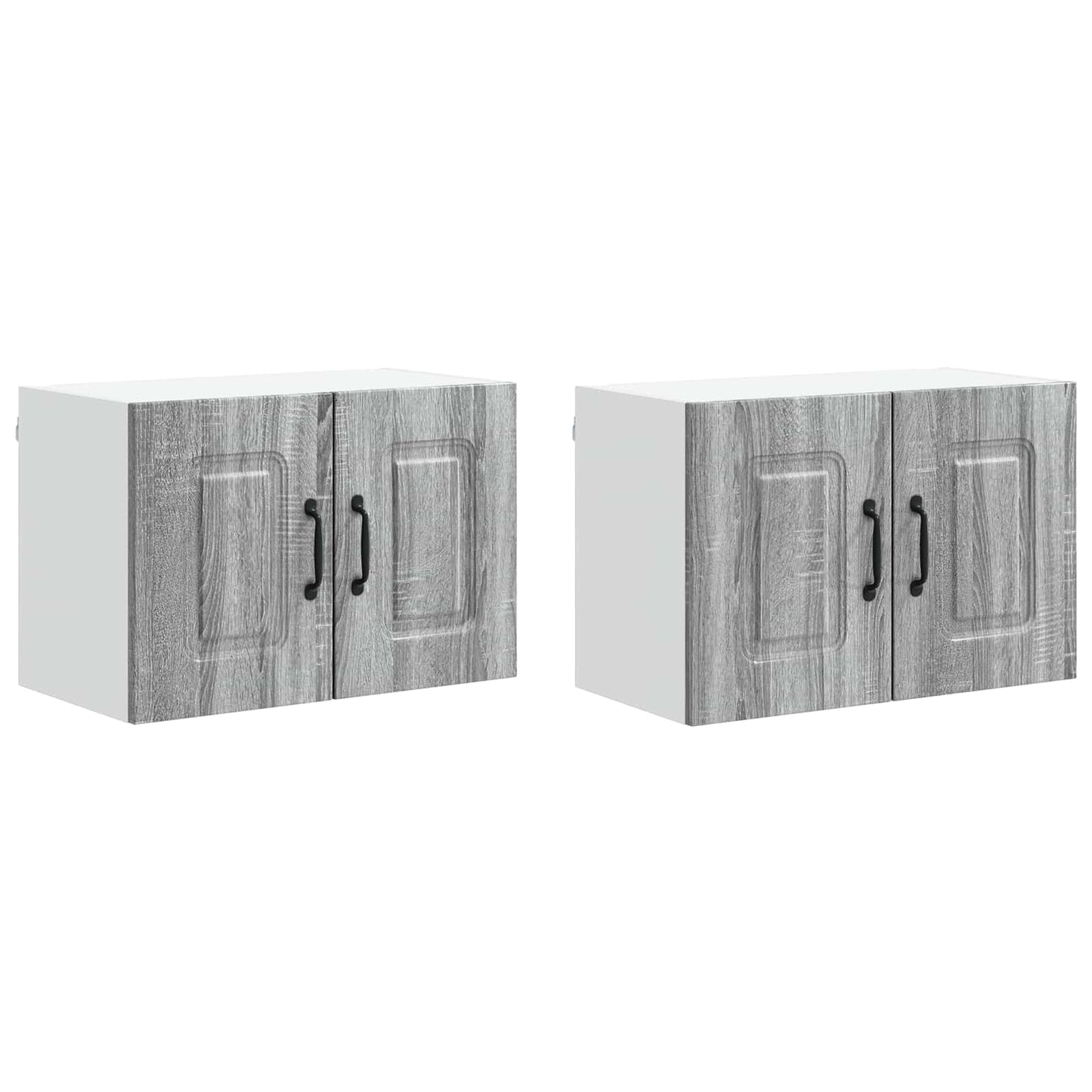 Oppvaskmaskin-panel Kalmar 2 pcs Grå Sonoma 60 x 31 x 40 cm