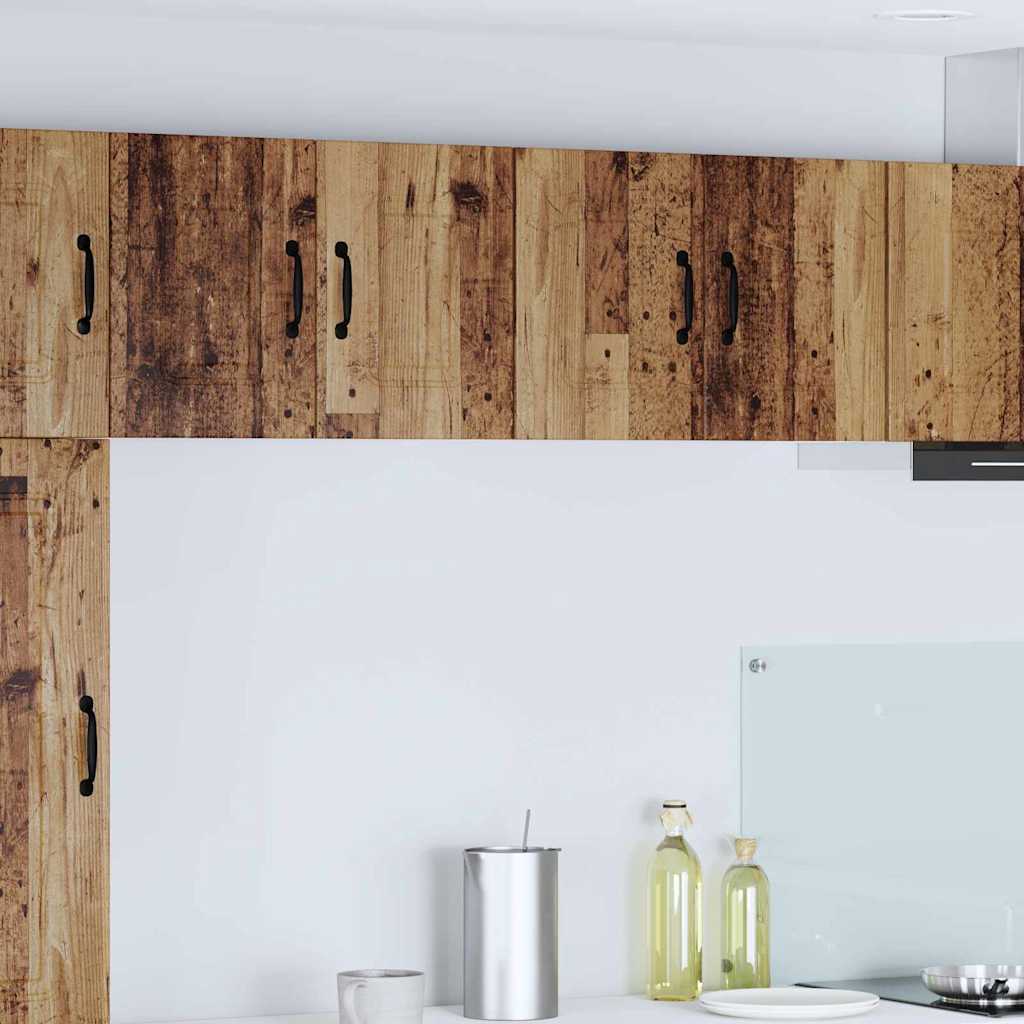 Oppvaskmaskin-panel Kalmar 2 pcs Gammelt tre 60 x 31 x 40 cm