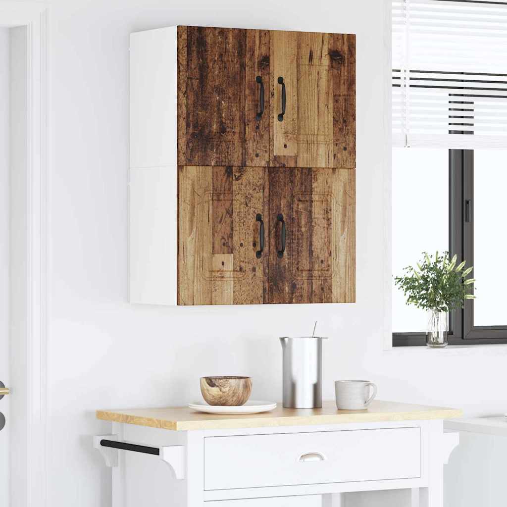 Oppvaskmaskin-panel Kalmar 2 pcs Gammelt tre 60 x 31 x 40 cm