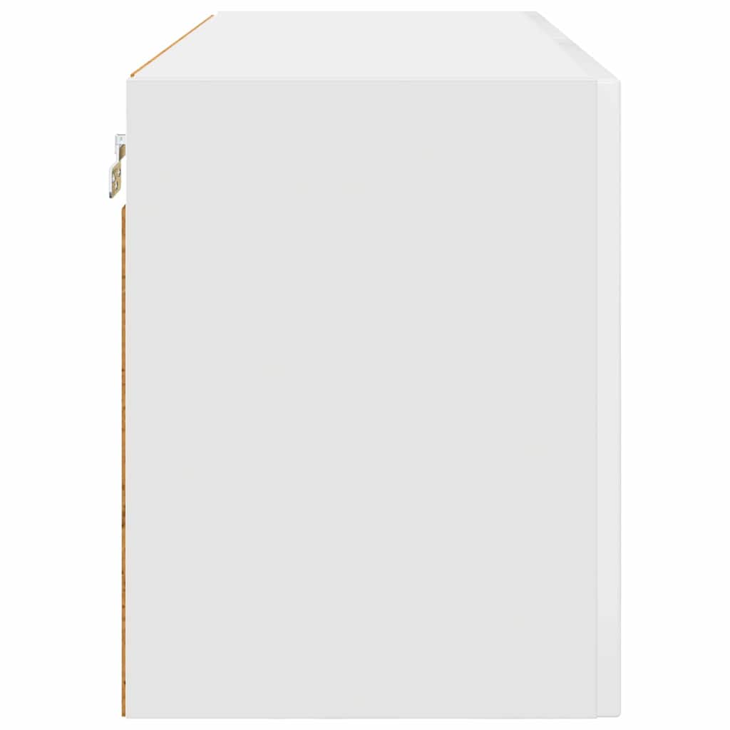 Kjøkken veggskap med hylle Hvit 80 x 31 x 40 cm Konstruert tre