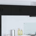 Oppvaskmaskin-panel Kalmar Svart 80 x 31 x 40 cm Konstruert tre