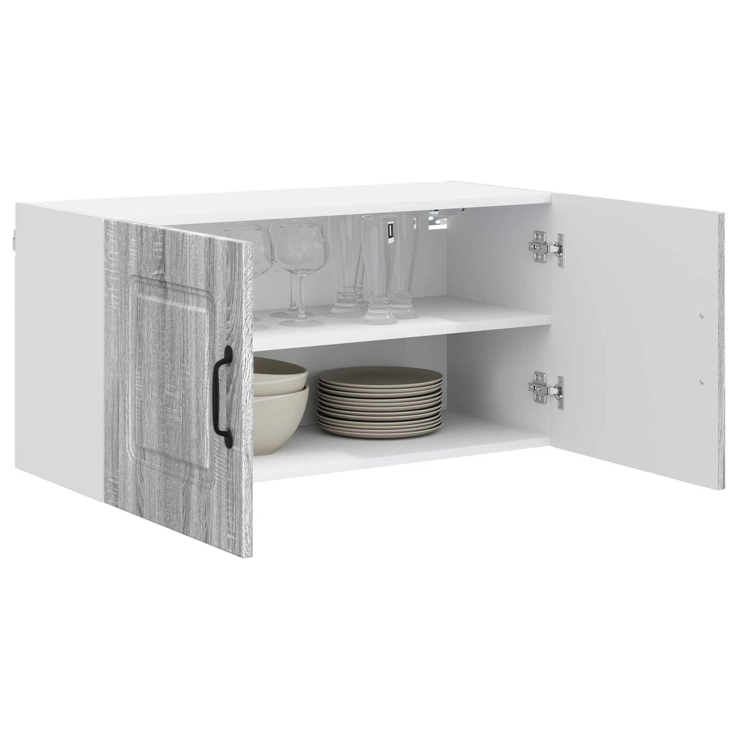 Oppvaskmaskin-panel Kalmar Grå Sonoma 80 x 31 x 40 cm