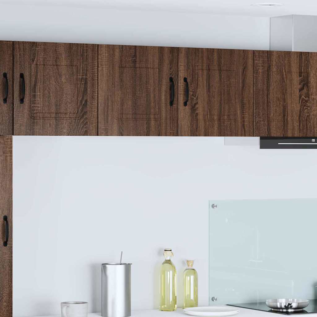 Oppvaskmaskin-panel Kalmar Brun Eik 80 x 31 x 40 cm