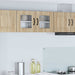 Oppvaskmaskin-panel Kalmar Sonoma eik 80 x 31 x 40 cm