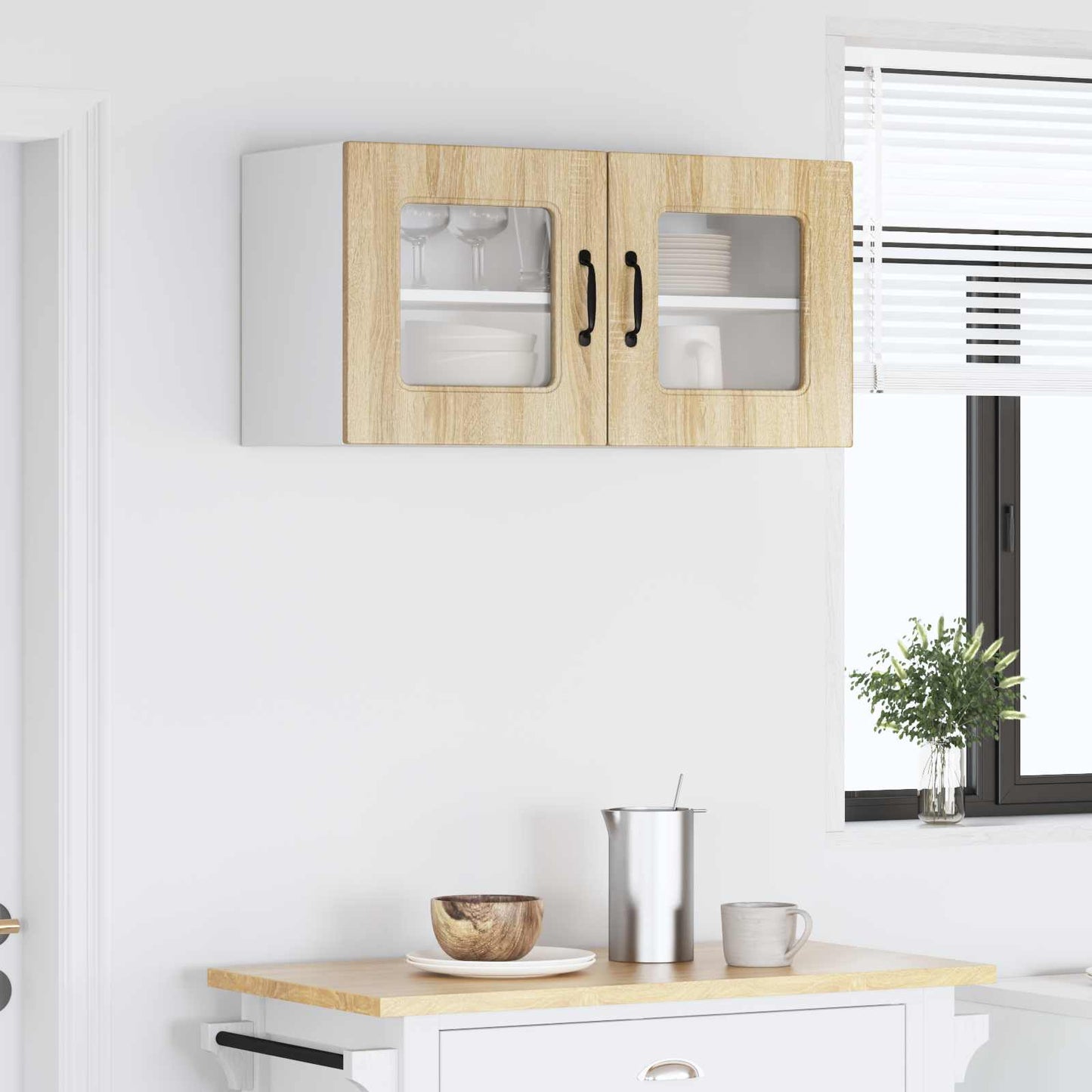 Oppvaskmaskin-panel Kalmar Sonoma eik 80 x 31 x 40 cm