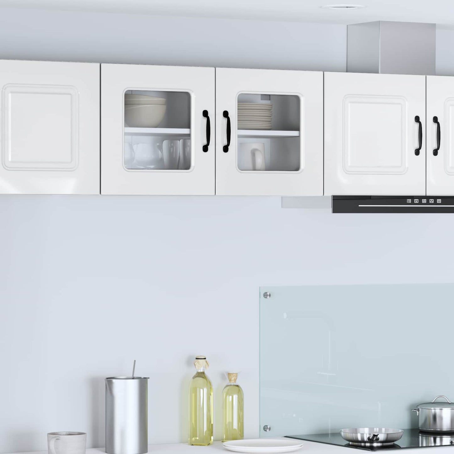 Oppvaskmaskin-panel Kalmar Høyglanset hvit 80 x 31 x 40 cm