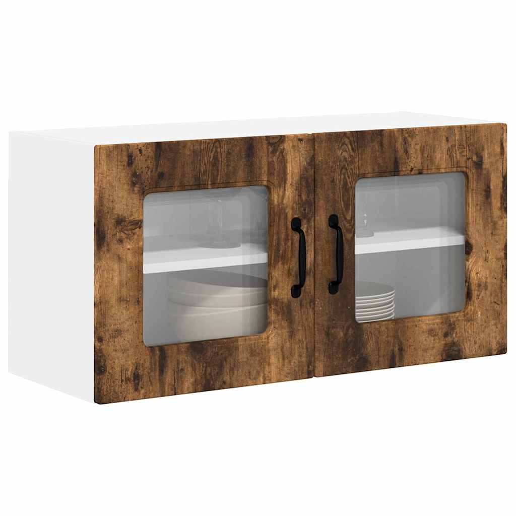 Oppvaskmaskin-panel Kalmar Røkt eik 80 x 31 x 40 cm