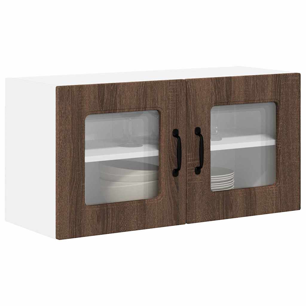Oppvaskmaskin-panel Kalmar Brun Eik 80 x 31 x 40 cm