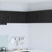 Oppvaskmaskin-panel Kalmar Svart 57 x 57 x 40 cm Konstruert tre