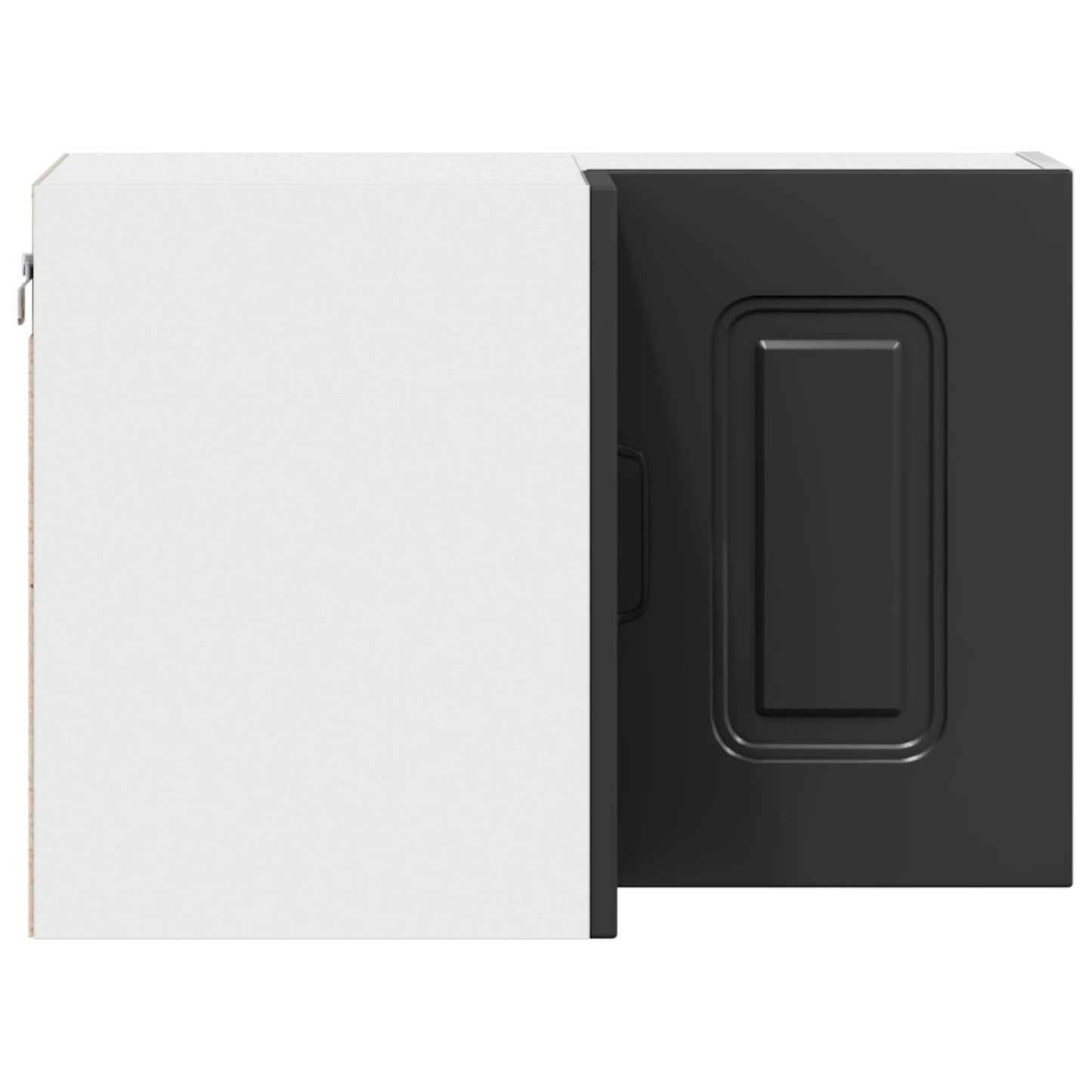 Oppvaskmaskin-panel Kalmar Svart 57 x 57 x 40 cm Konstruert tre