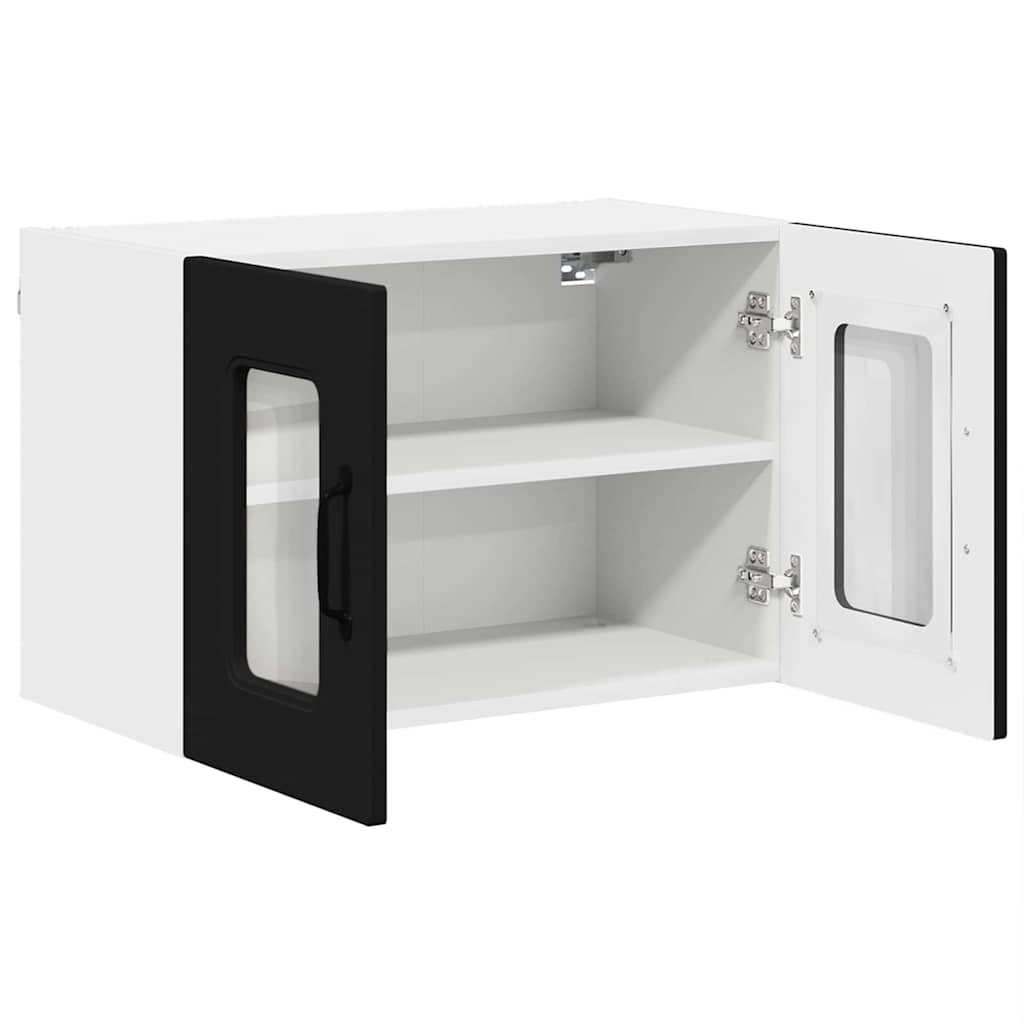 Oppvaskmaskin-panel Kalmar Svart 60 x 31 x 40 cm Konstruert tre