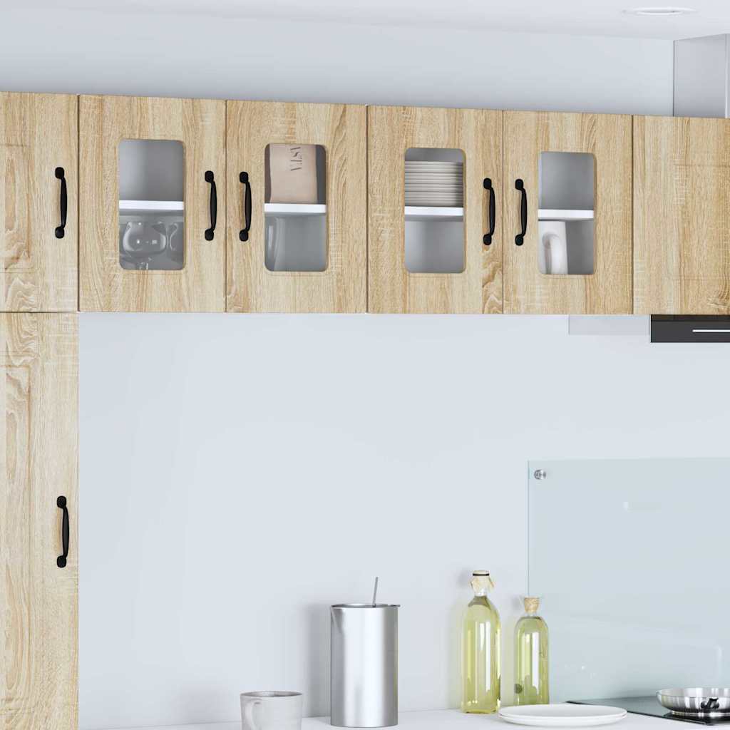 Oppvaskmaskin-panel Kalmar 2 pcs Sonoma eik 60 x 31 x 40 cm