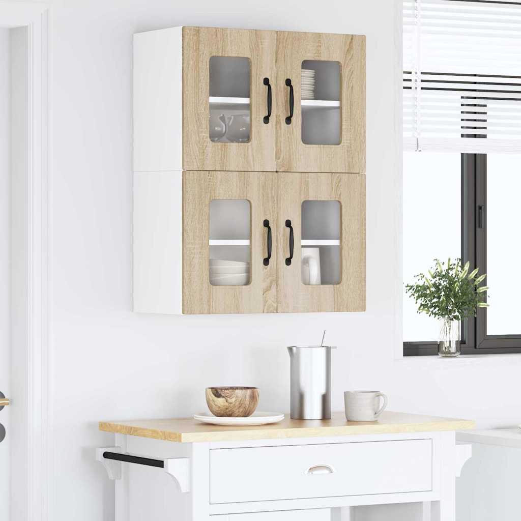 Oppvaskmaskin-panel Kalmar 2 pcs Sonoma eik 60 x 31 x 40 cm