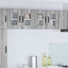 Oppvaskmaskin-panel Kalmar 2 pcs Grå Sonoma 60 x 31 x 40 cm