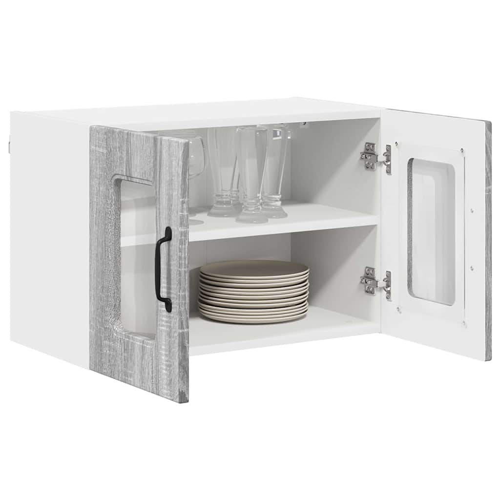 Oppvaskmaskin-panel Kalmar 2 pcs Grå Sonoma 60 x 31 x 40 cm