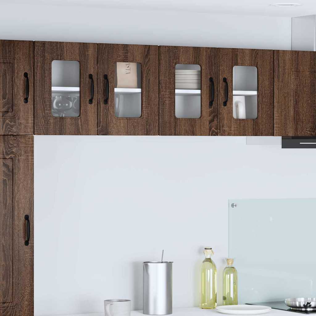 Oppvaskmaskin-panel Kalmar Brun Eik 60 x 31 x 40 cm