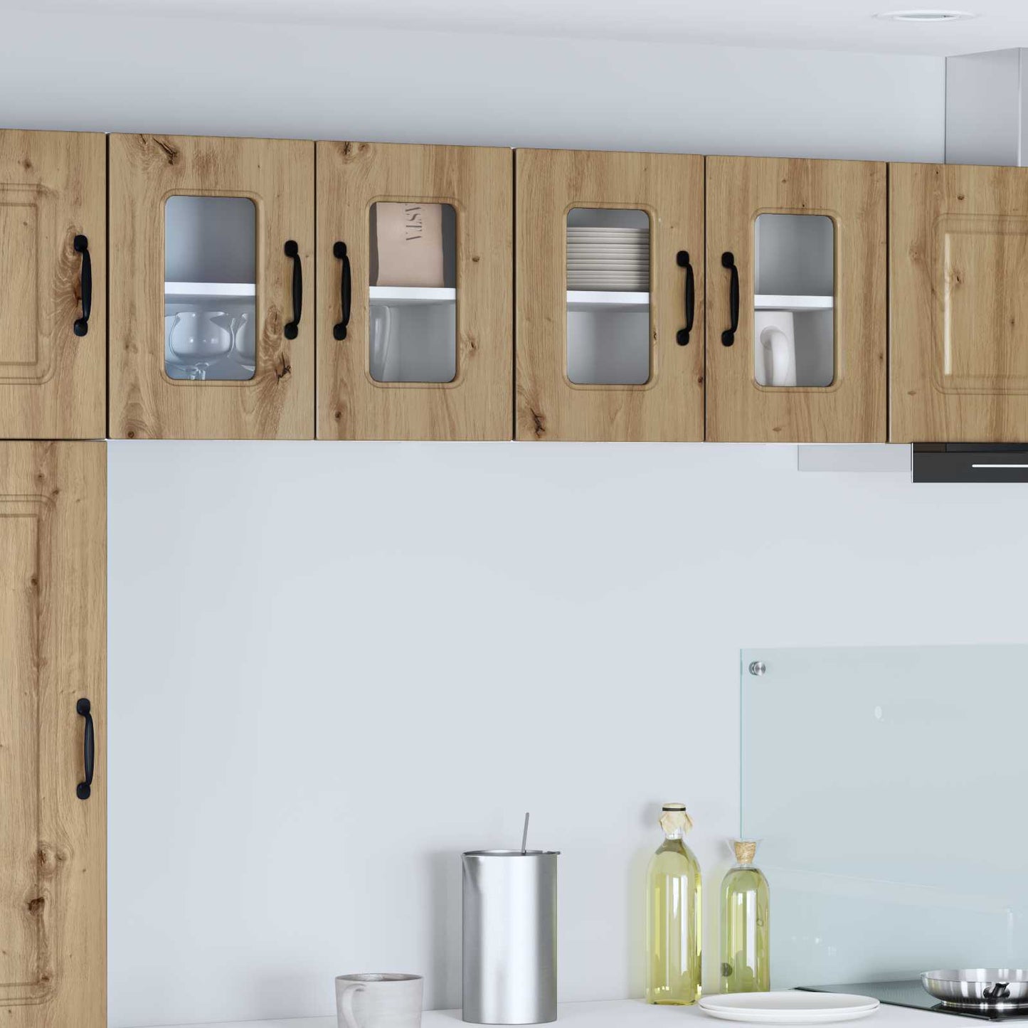 Oppvaskmaskin-panel Kalmar 2 pcs Artisan Eik 60 x 31 x 40 cm