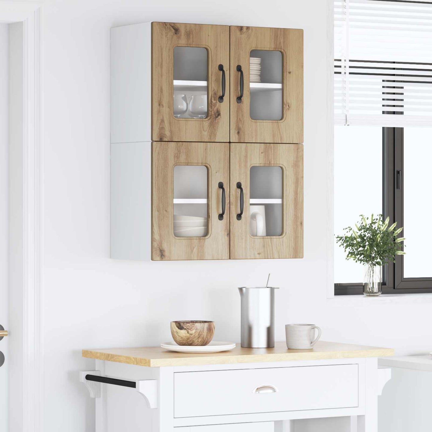 Oppvaskmaskin-panel Kalmar 2 pcs Artisan Eik 60 x 31 x 40 cm