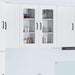 Oppvaskmaskin-panel Kalmar Hvit 40 x 31 x 80 cm Konstruert tre