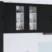 Oppvaskmaskin-panel Kalmar 2 pcs Svart 40 x 31 x 80 cm