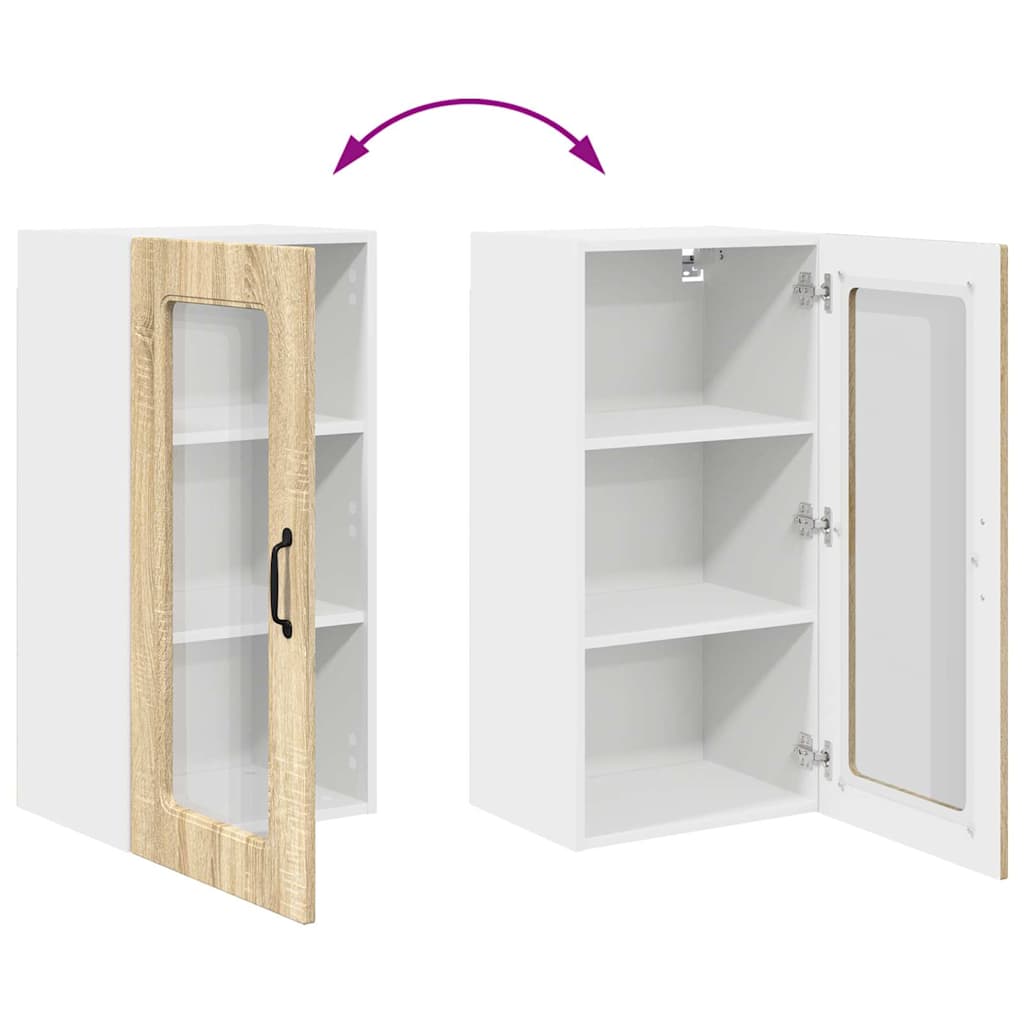 Oppvaskmaskin-panel Kalmar Sonoma eik 40 x 31 x 80 cm
