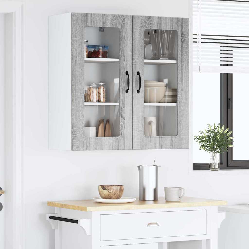 Oppvaskmaskin-panel Kalmar Grå Sonoma 40 x 31 x 80 cm