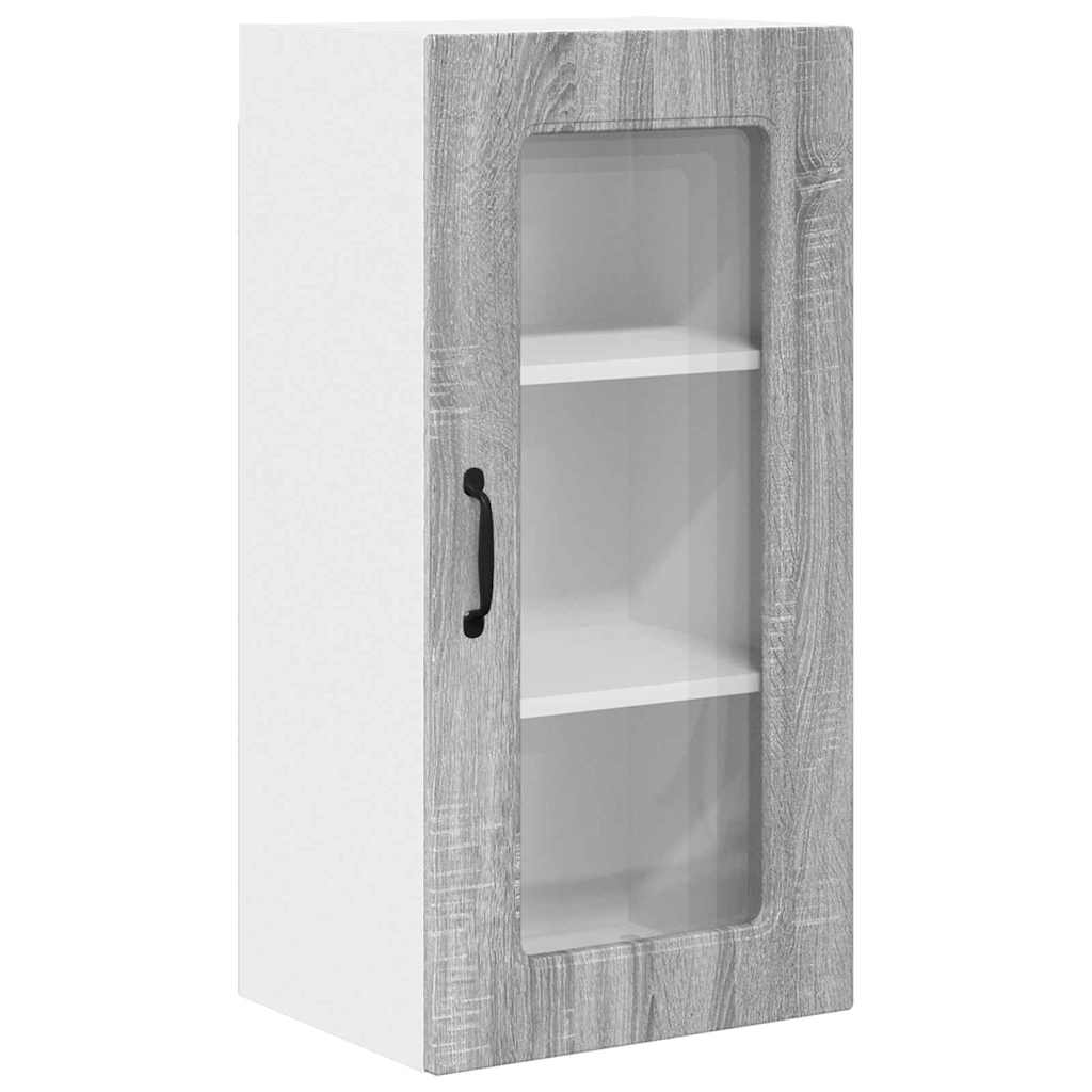 Oppvaskmaskin-panel Kalmar Grå Sonoma 40 x 31 x 80 cm