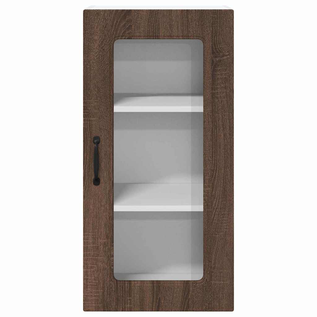 Oppvaskmaskin-panel Kalmar 2 pcs Brun Eik 40 x 31 x 80 cm