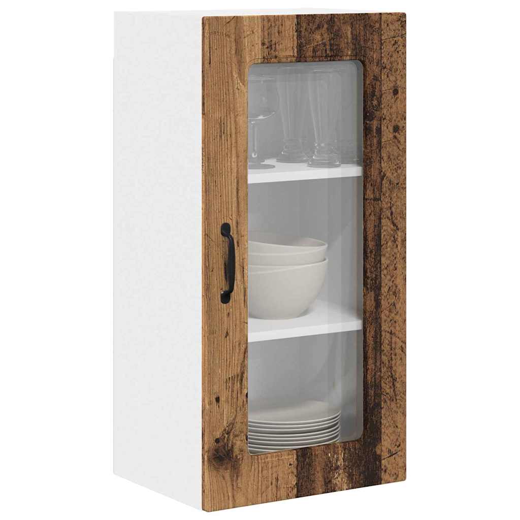Oppvaskmaskin-panel Kalmar 2 pcs Gammelt tre 40 x 31 x 80 cm