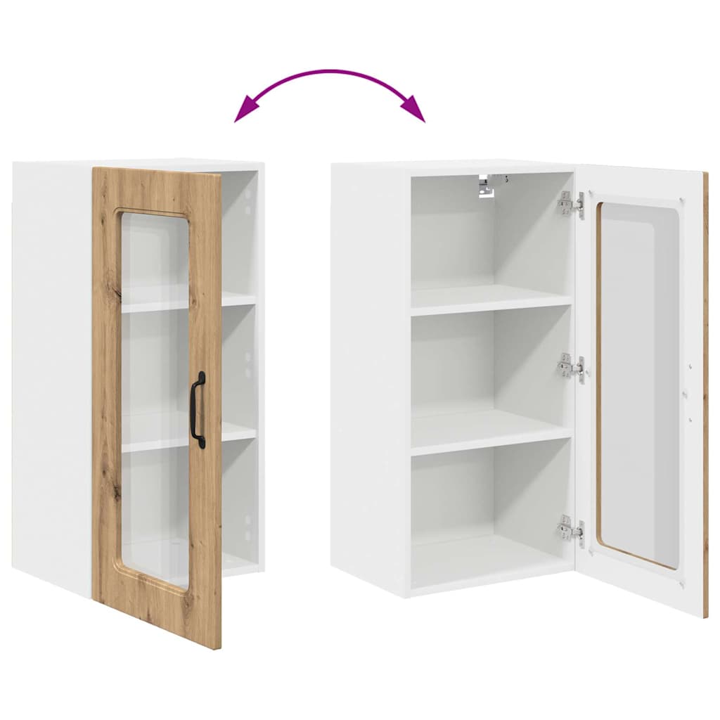 Oppvaskmaskin-panel Kalmar Artisan Eik 40 x 31 x 80 cm