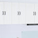 Oppvaskmaskin-panel Kalmar Hvit 30 x 31 x 80 cm Konstruert tre