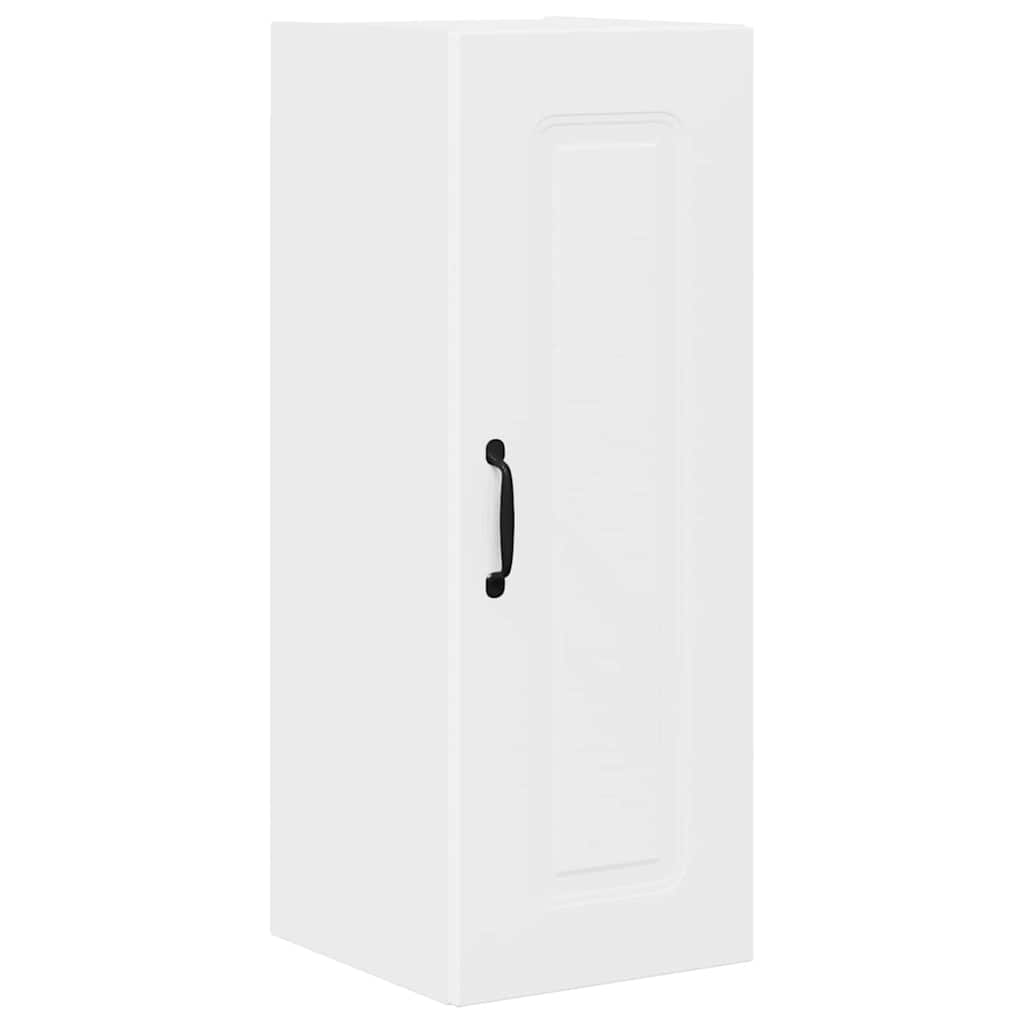 Kjøkken veggskap med hylle Hvit 30 x 31 x 80 cm Konstruert tre