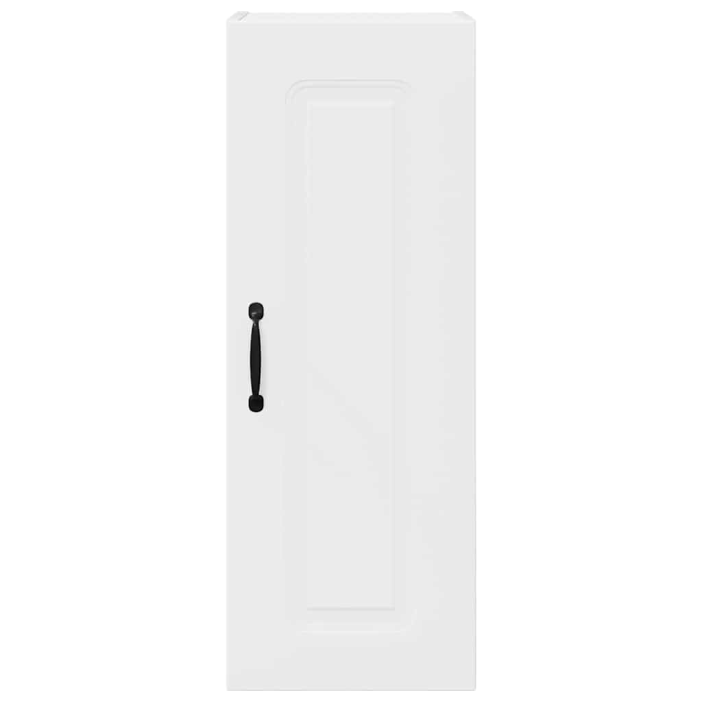 Kjøkken veggskap med hylle Hvit 30 x 31 x 80 cm Konstruert tre