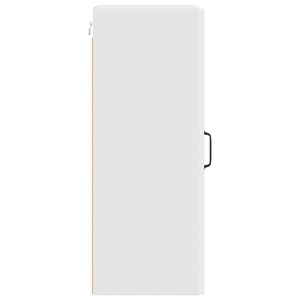 Kjøkken veggskap med hylle Hvit 30 x 31 x 80 cm Konstruert tre