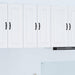 Oppvaskmaskin-panel Kalmar 2 pcs Hvit 30 x 31 x 80 cm