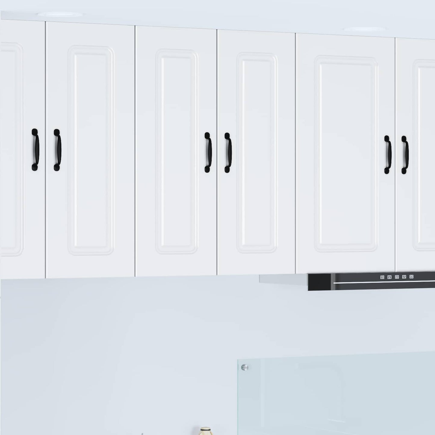 Oppvaskmaskin-panel Kalmar 2 pcs Hvit 30 x 31 x 80 cm