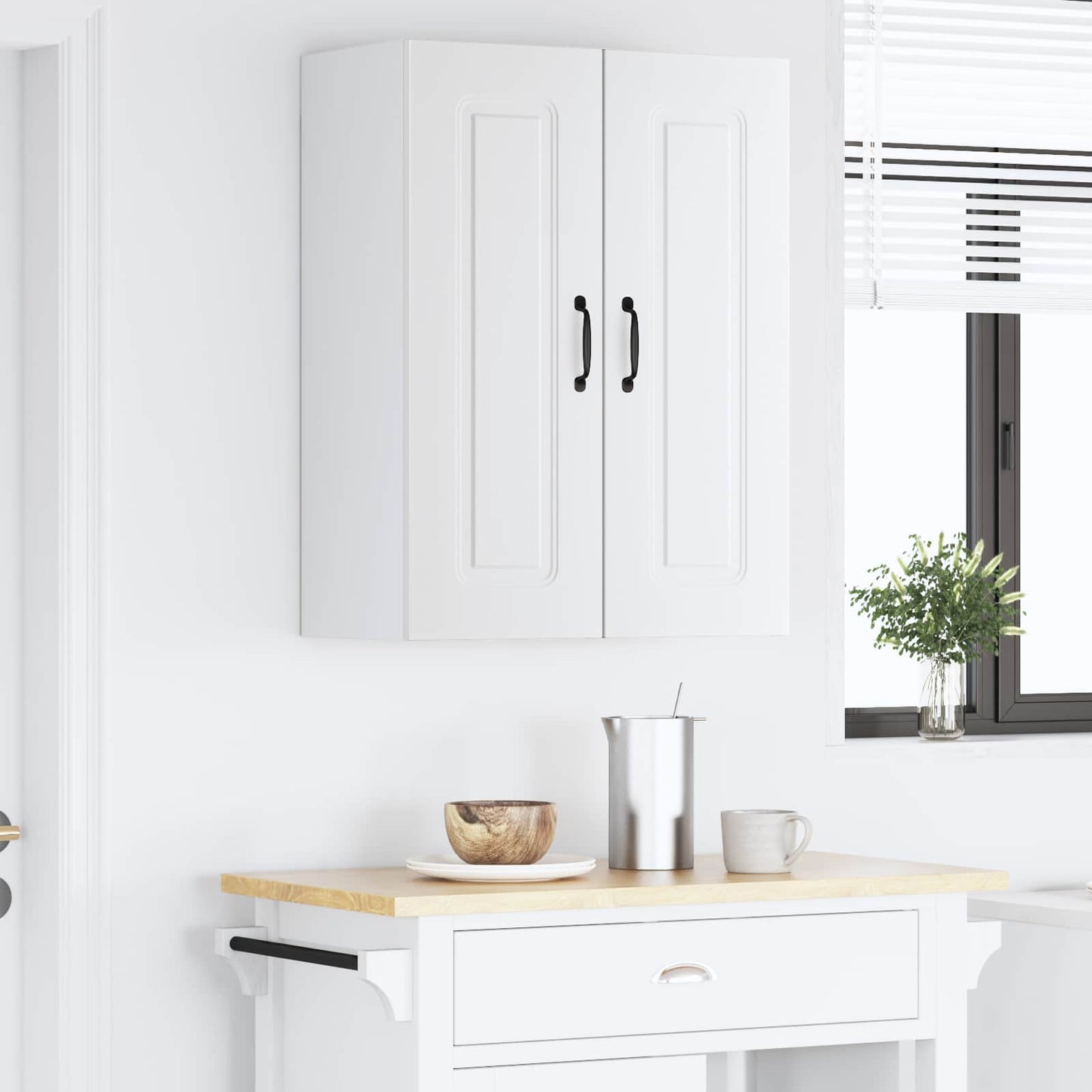 Oppvaskmaskin-panel Kalmar 2 pcs Hvit 30 x 31 x 80 cm