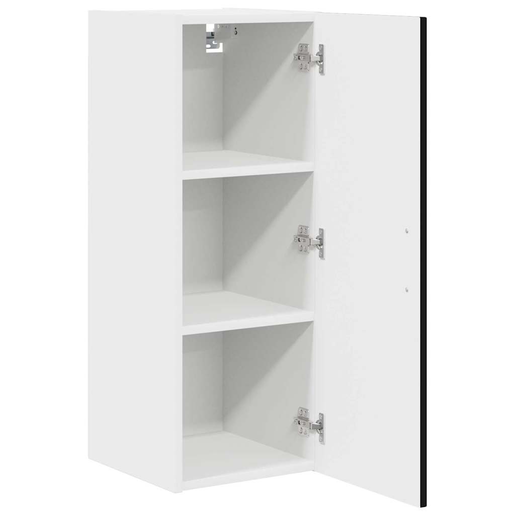 Oppvaskmaskin-panel Kalmar Svart 30 x 31 x 80 cm Konstruert tre