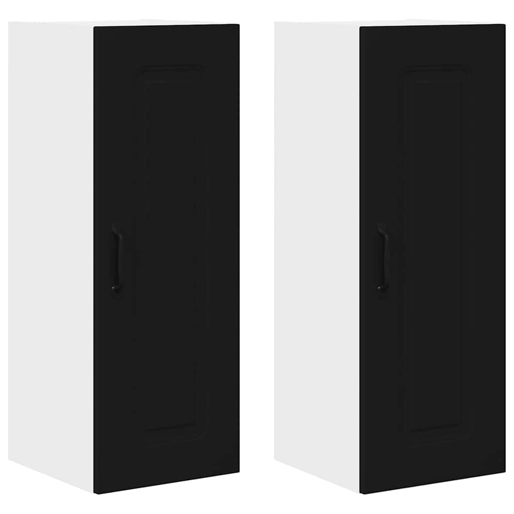 Oppvaskmaskin-panel Kalmar 2 pcs Svart 30 x 31 x 80 cm