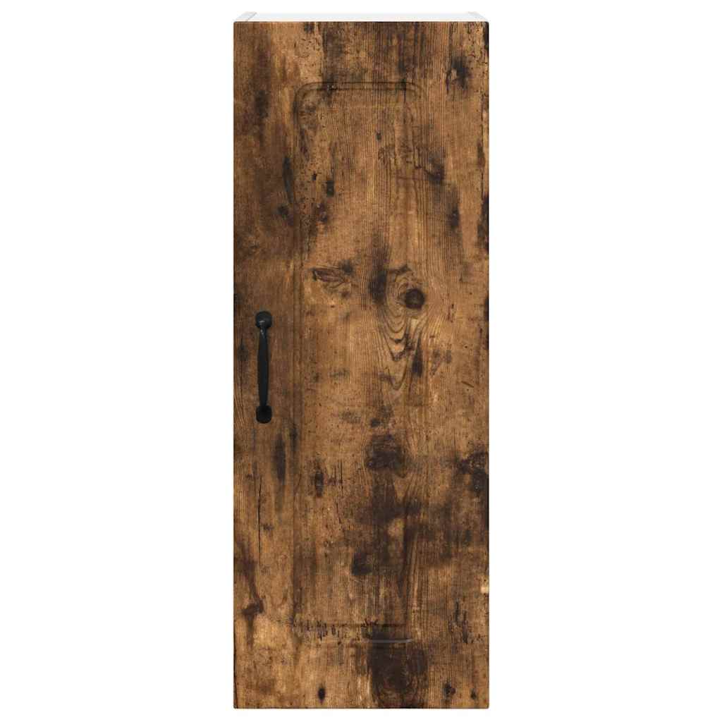 Kjøkken veggskap Røkt eik 30 x 31 x 80 cm Konstruert tre