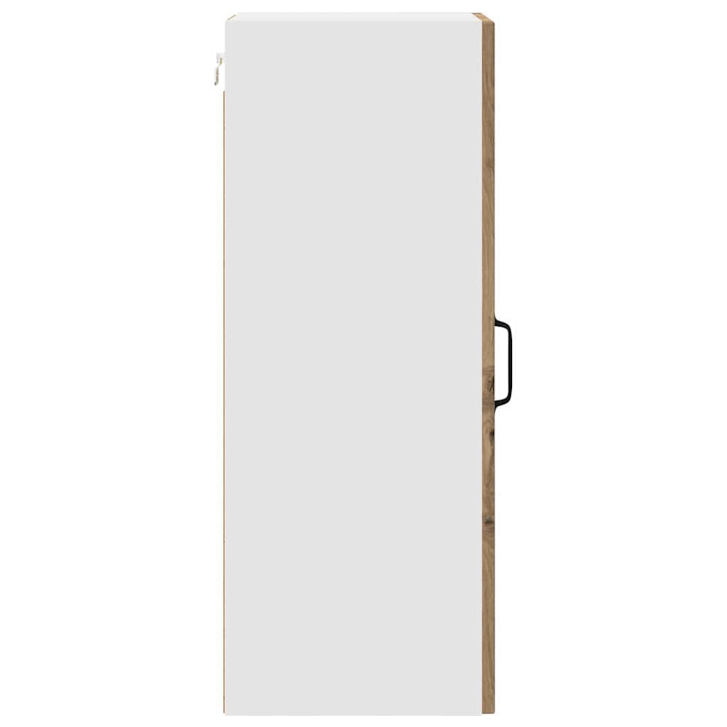 Kjøkken veggskap med hylle 2 pcs Artisan Eik 30 x 31 x 80 cm